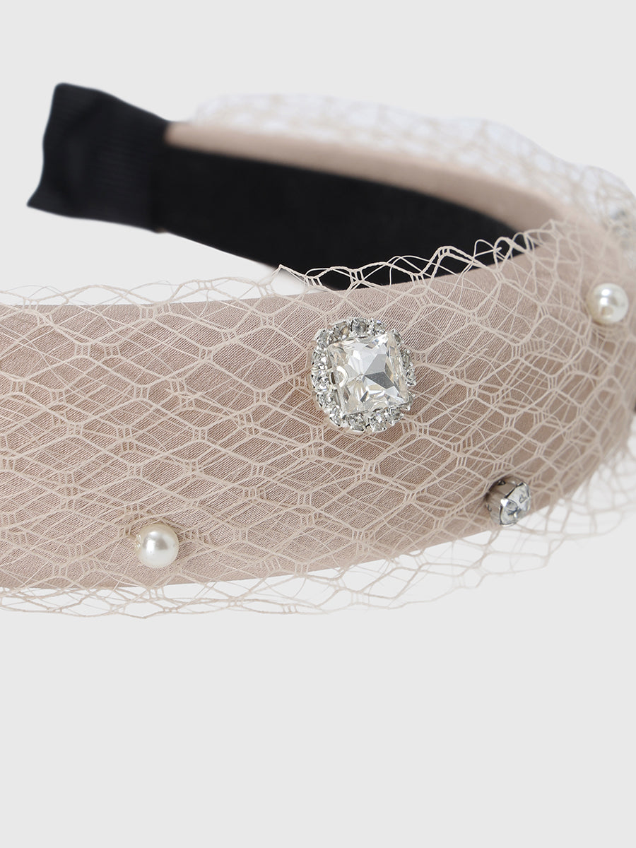 ビジューカチューシャ