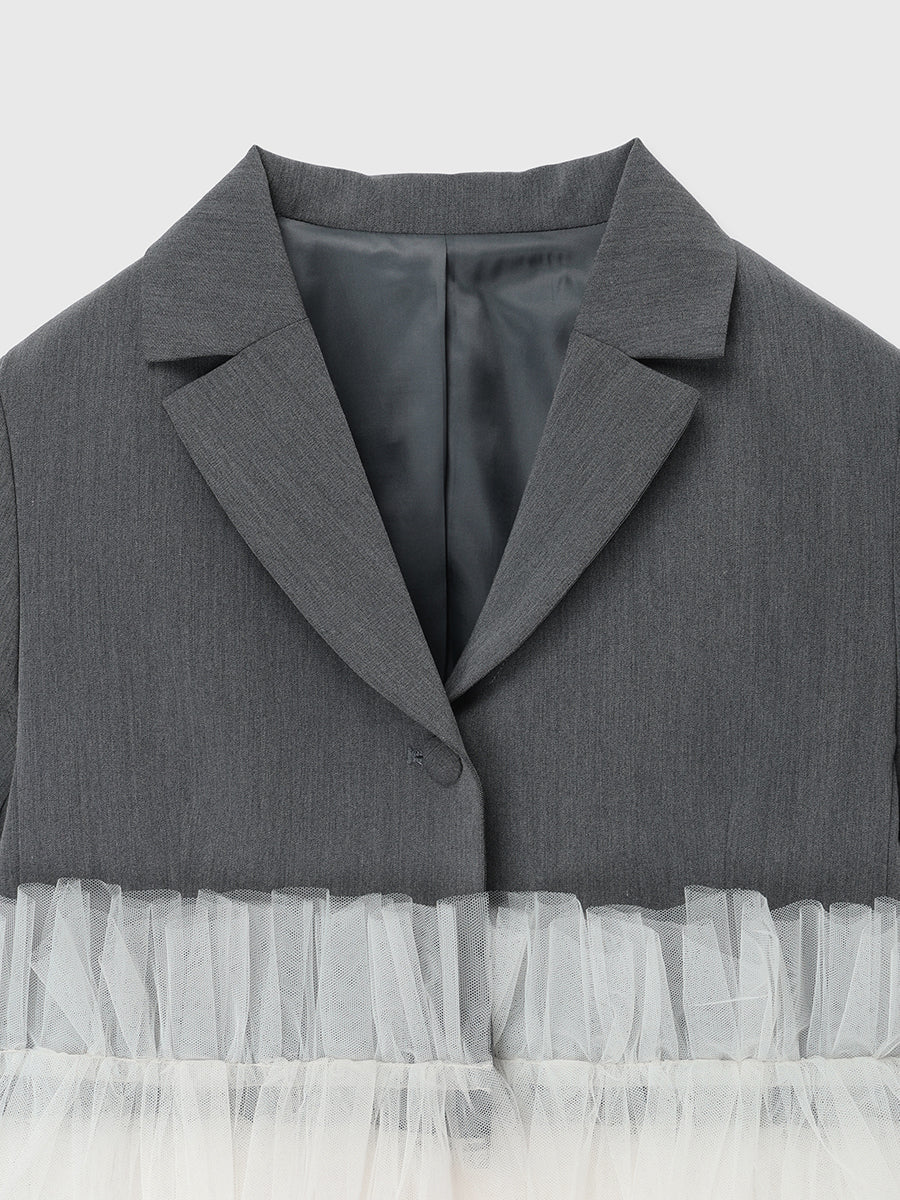 ボリュームチュールジャケット