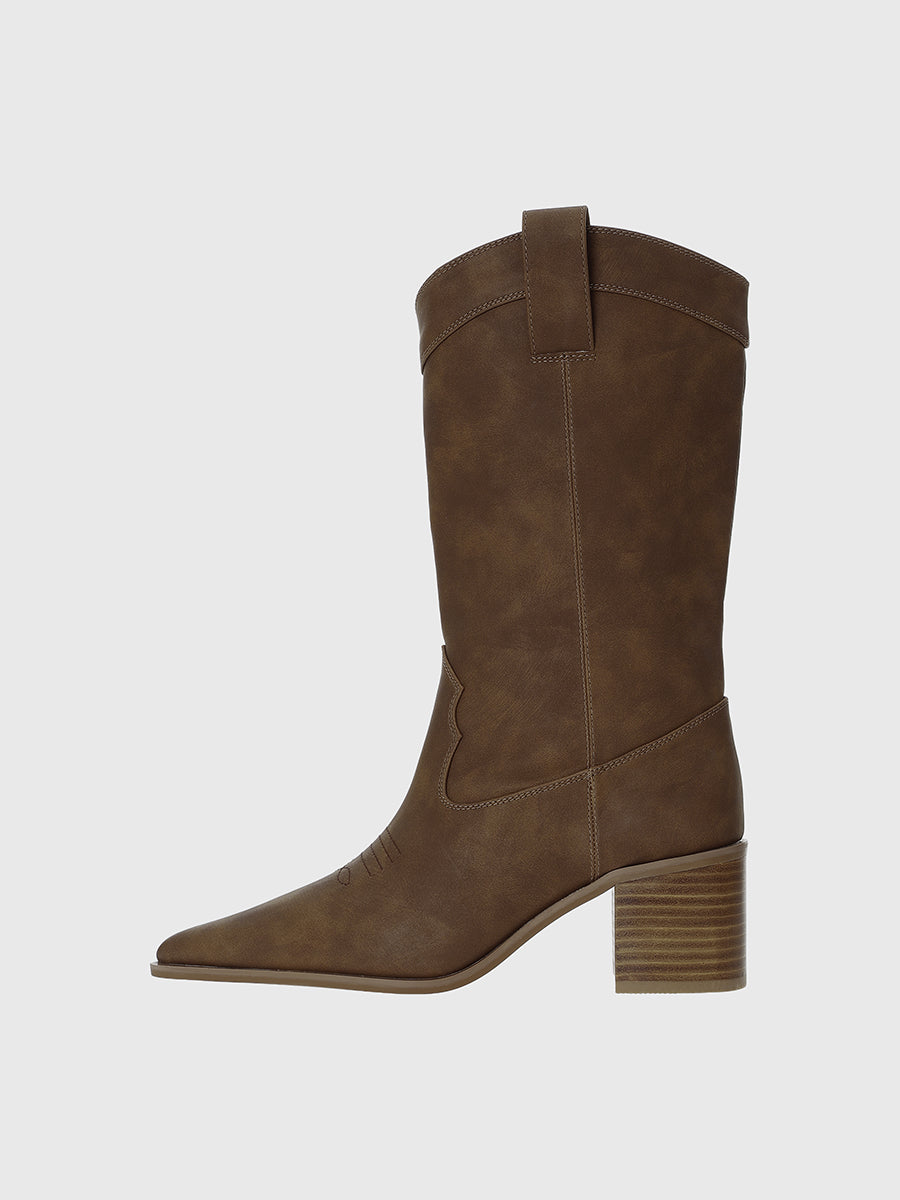 ポインテッドウエスタンブーツ