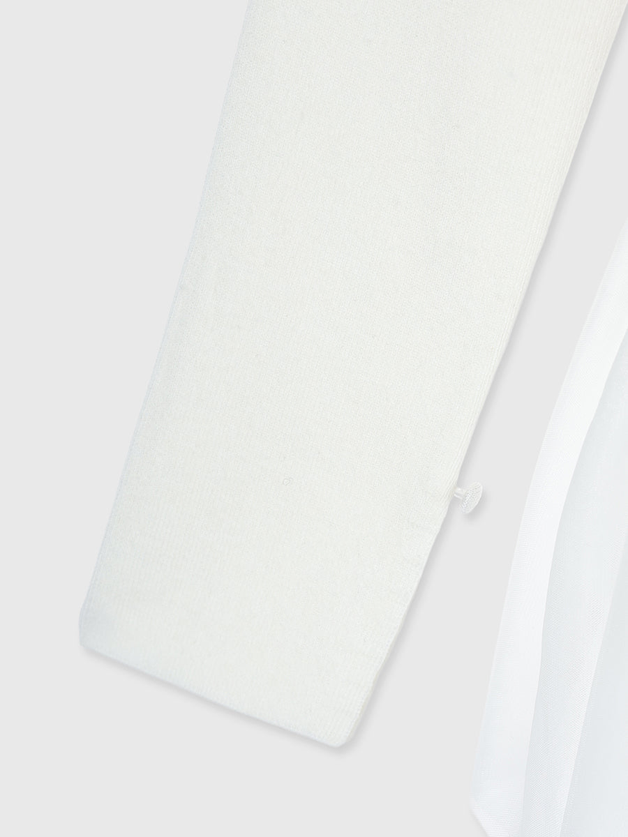 【PRE ORDER】チュールペプラムニットプルオーバー