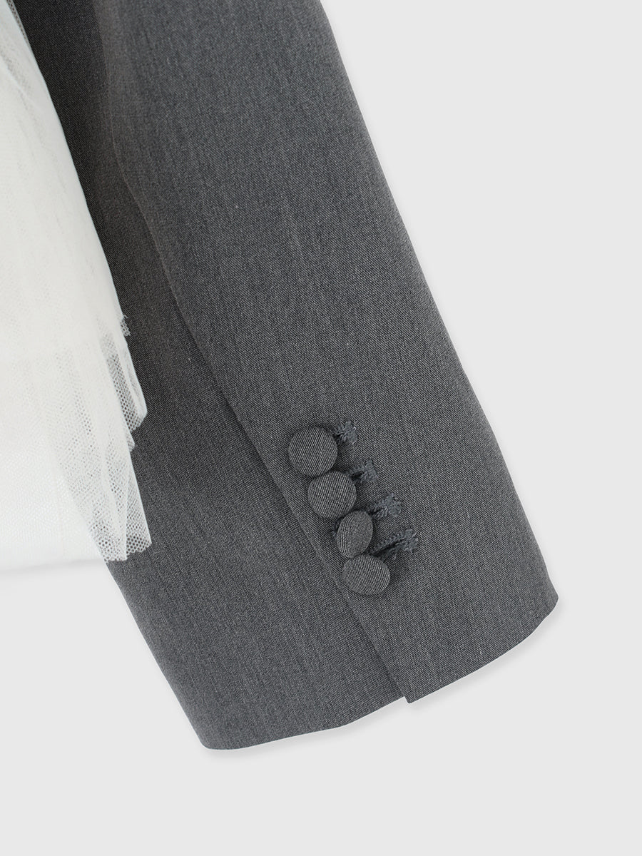 ボリュームチュールジャケット