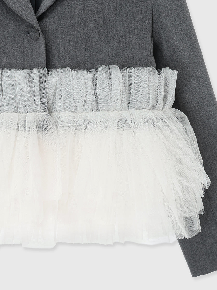 ボリュームチュールジャケット