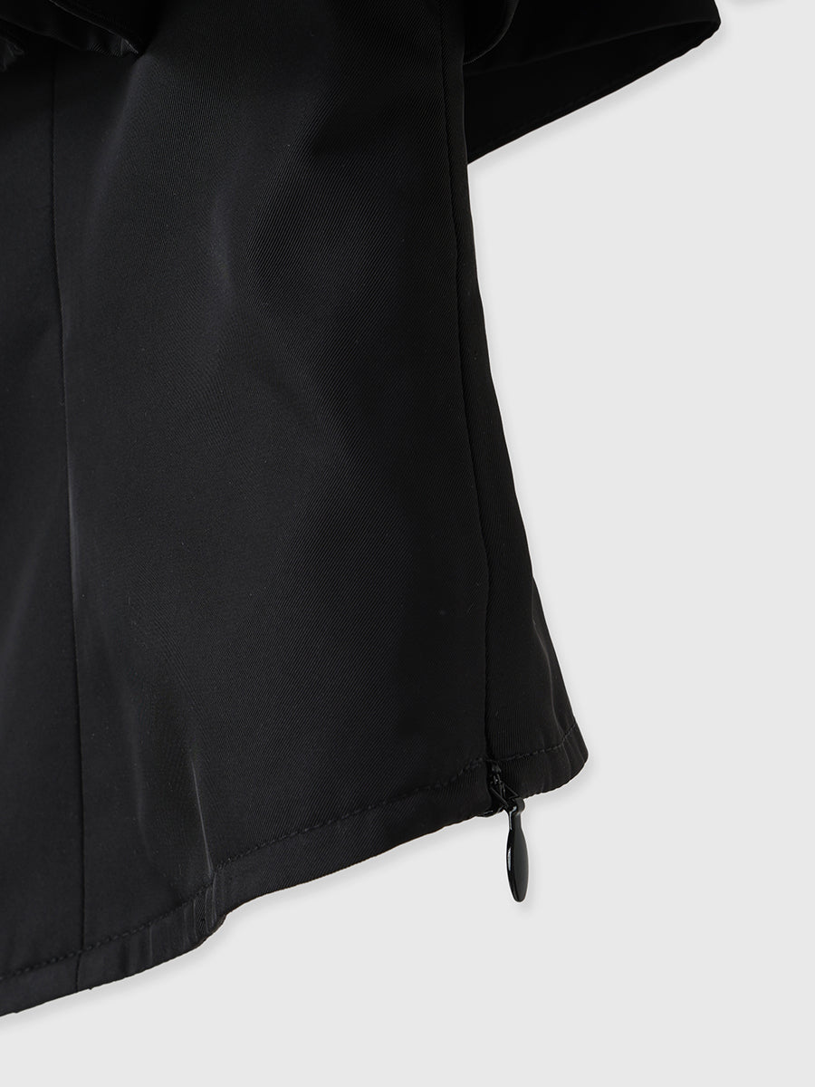 パフフリルオフショルダートップス