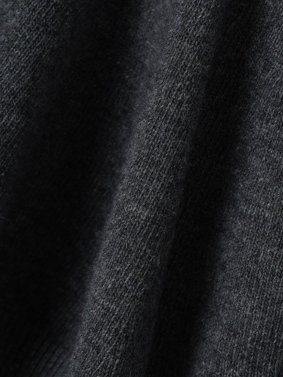 ケープデザインニットワンピース