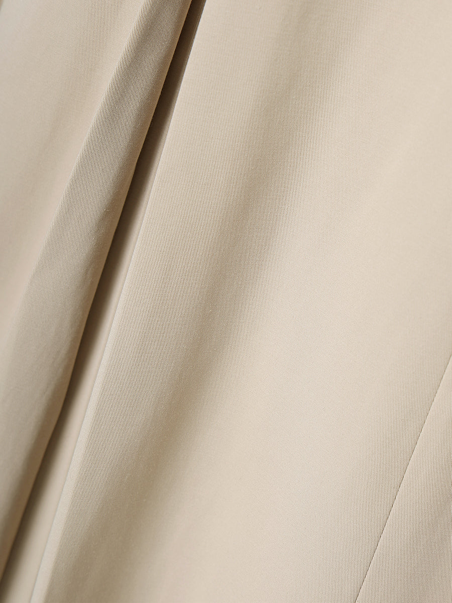 リボンディティールトレンチコート