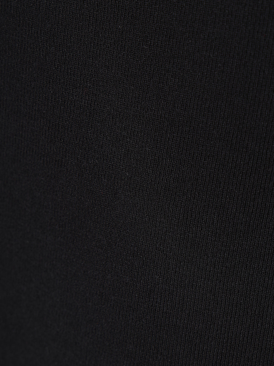 パールストラップオフショルニットトップス