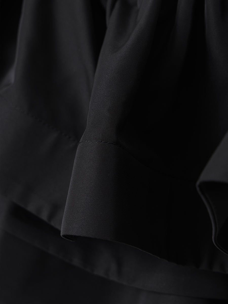 パフフリルオフショルダートップス