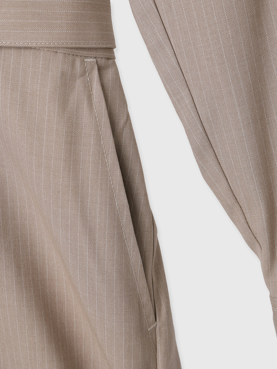 テーラードシャツロンパース