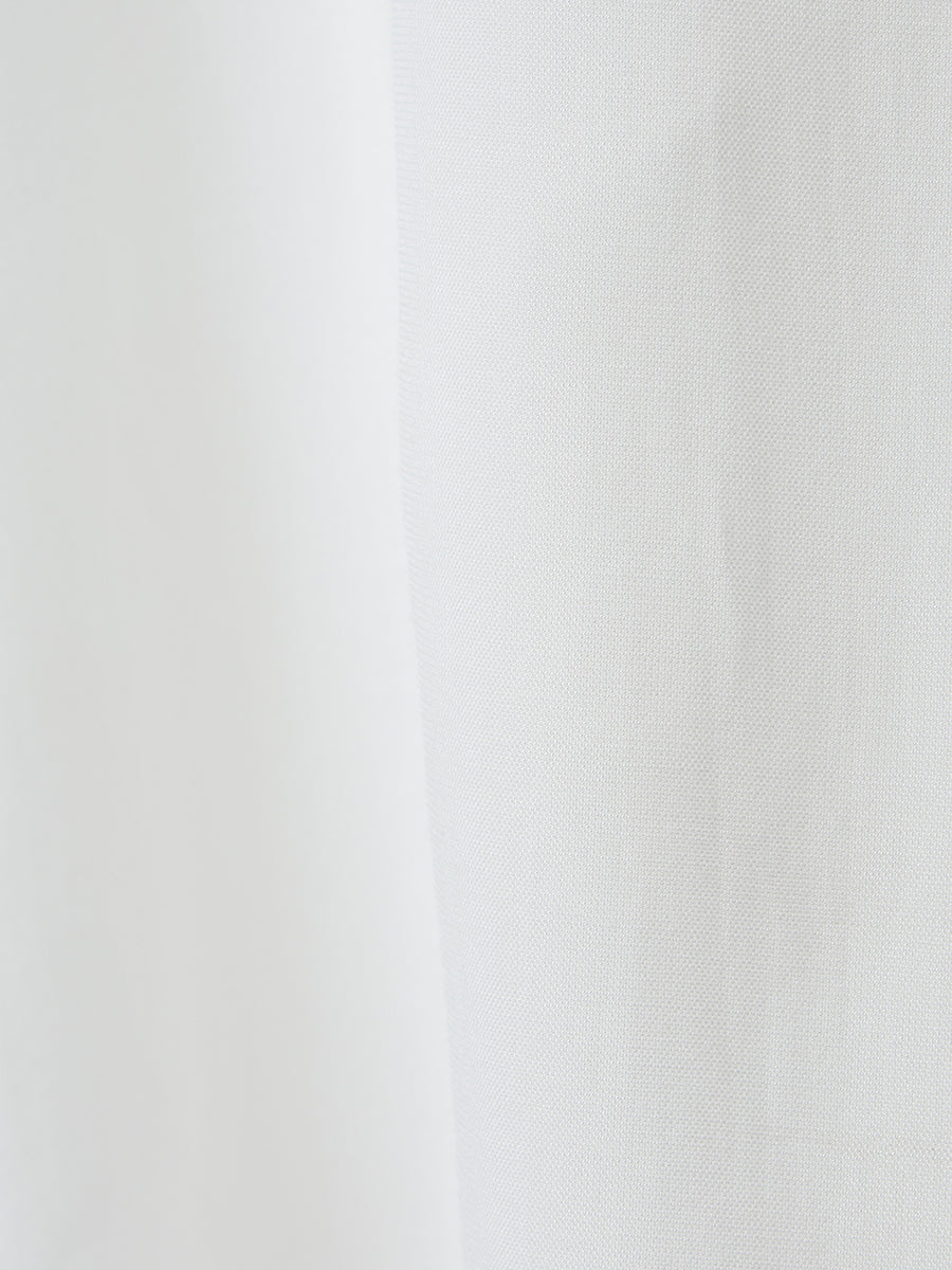 フレアスリーブプリーツブラウス