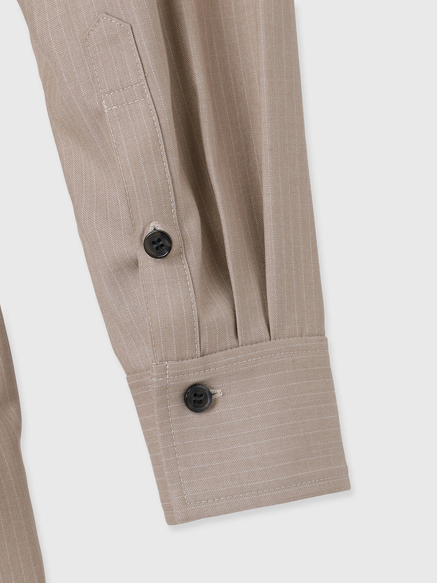 テーラードシャツロンパース