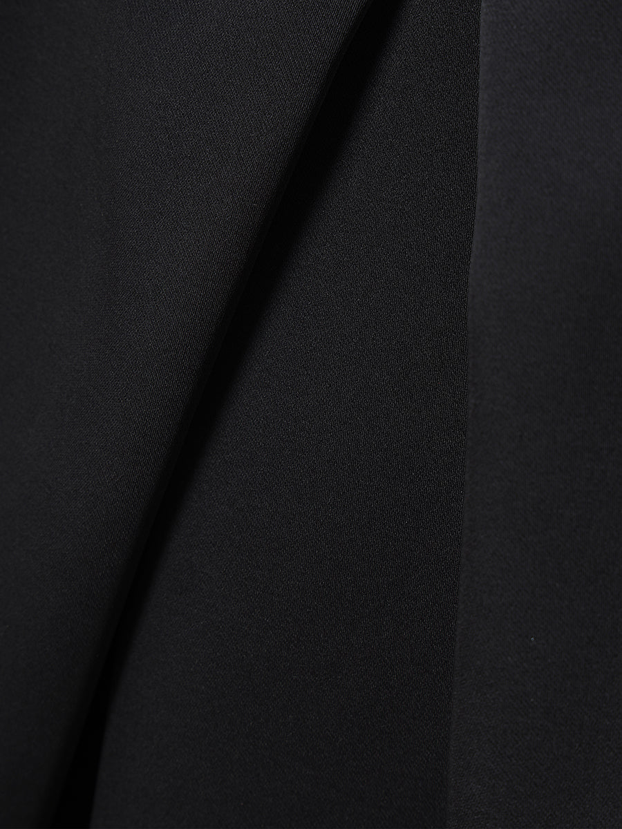 サテンビスチェスカートセット