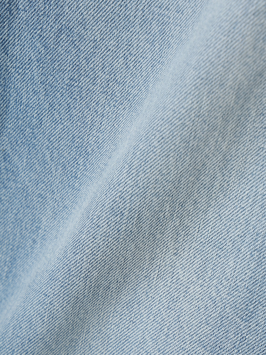 デコラティブワイドレッグデニム