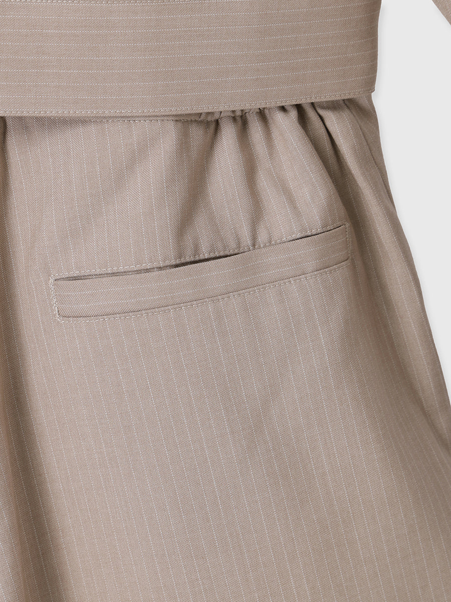 テーラードシャツロンパース