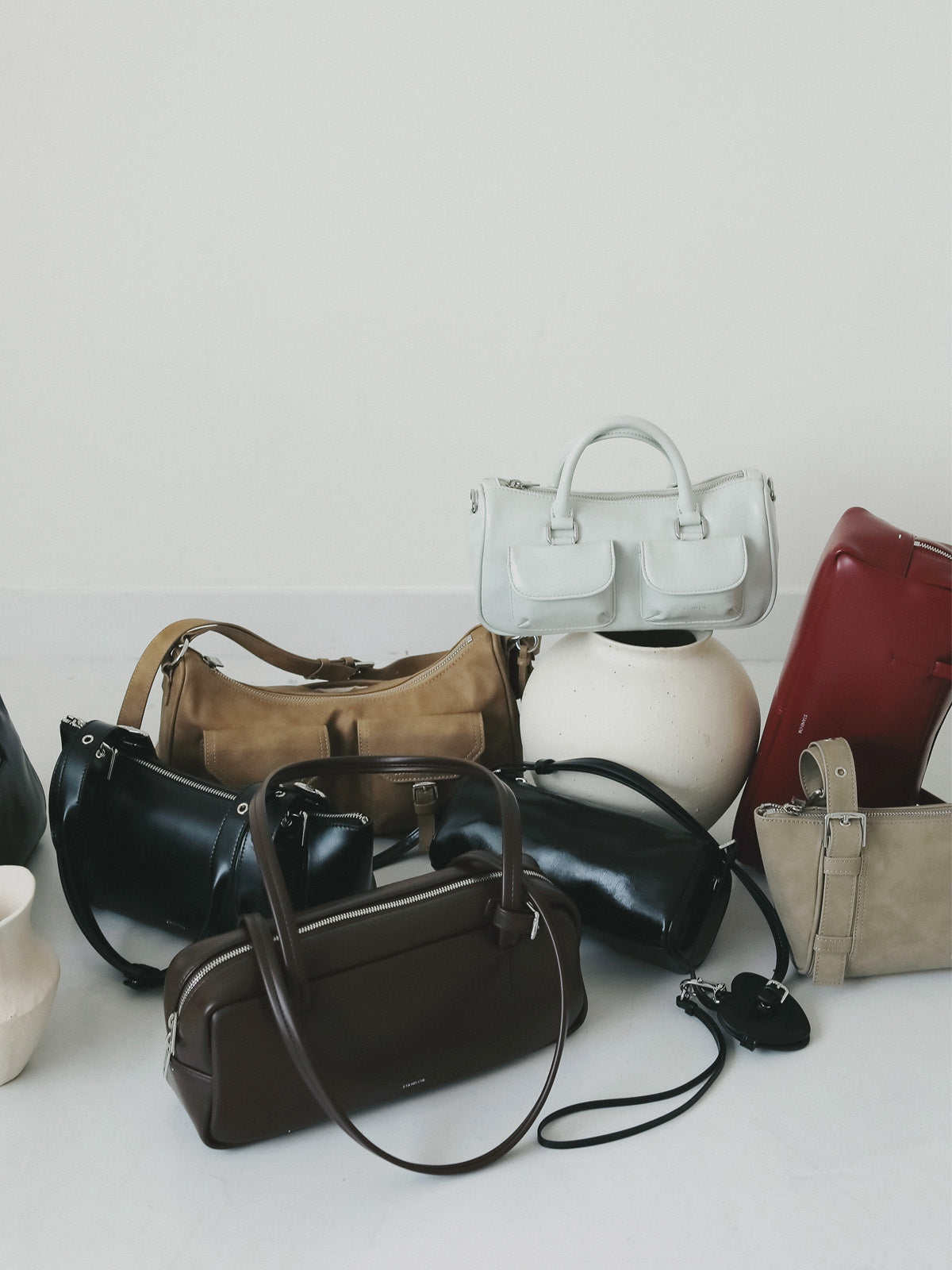 【STAND OIL】BELTED MIRROR KEYRING