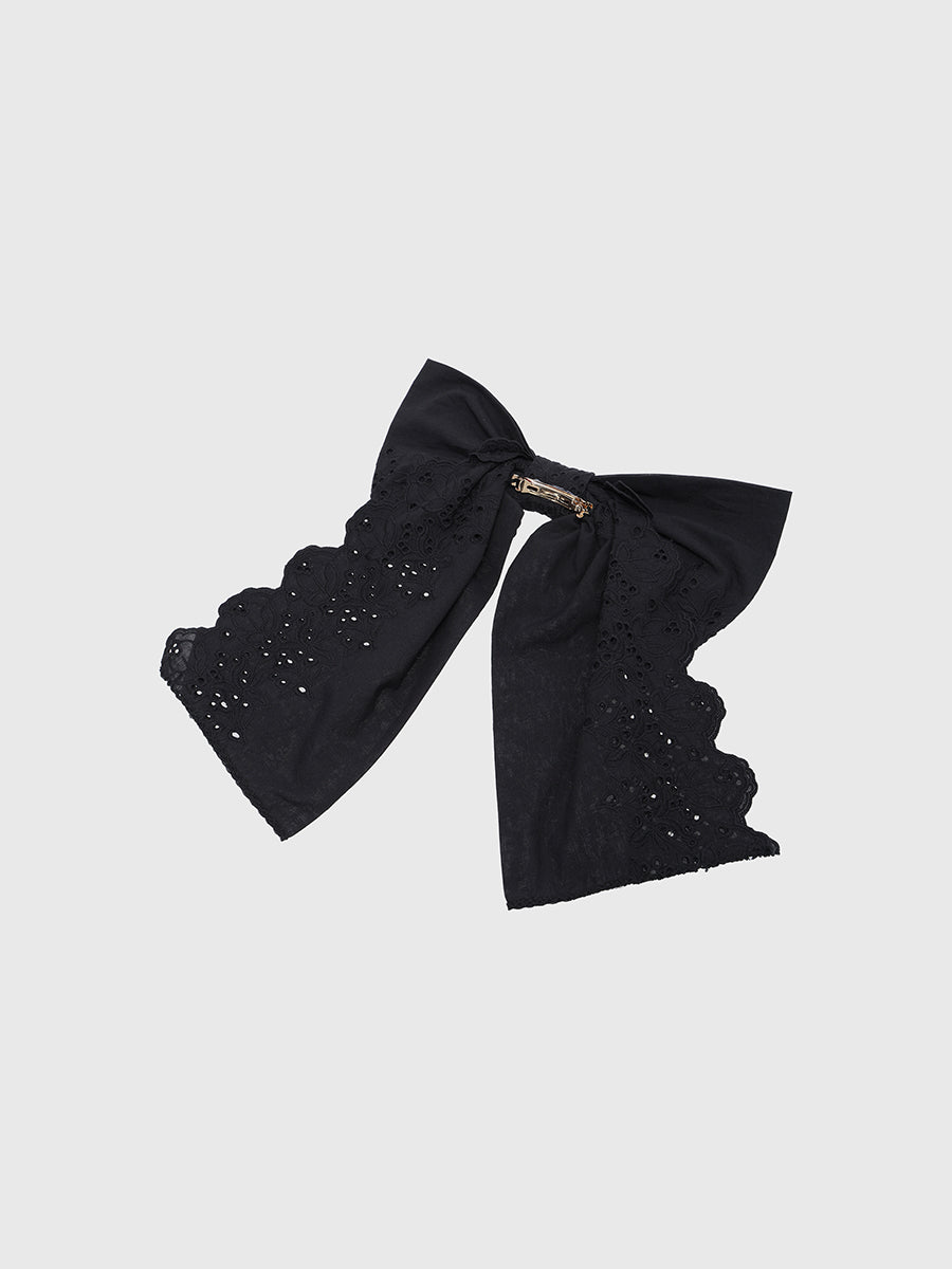 エンブロイダリーリボンバレッタ