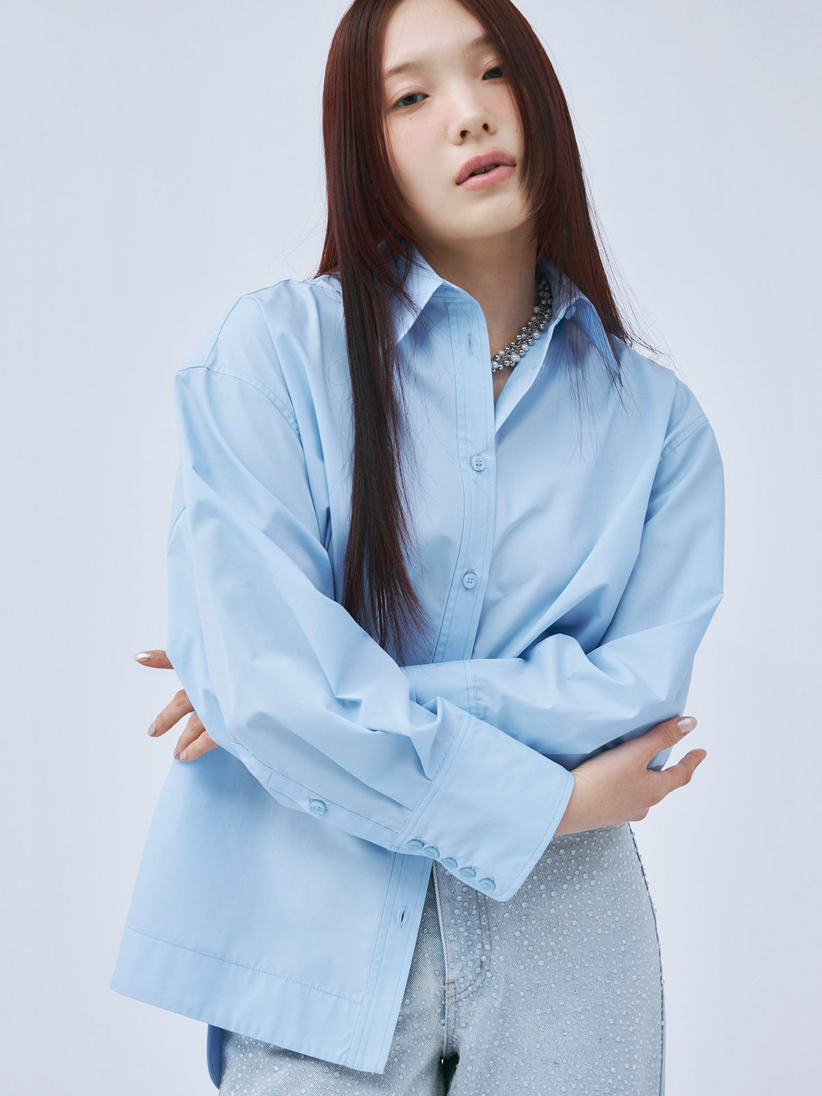 オーバーサイズシャツ