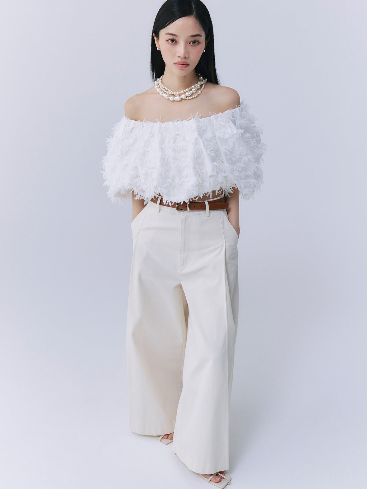 パンツ isdtty IEDIT[イディット] まるっとカバーして美脚をキープ