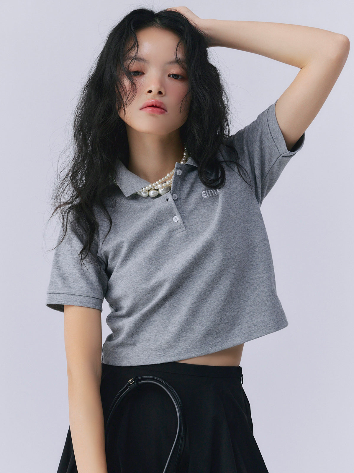 ロゴカットポロトップス