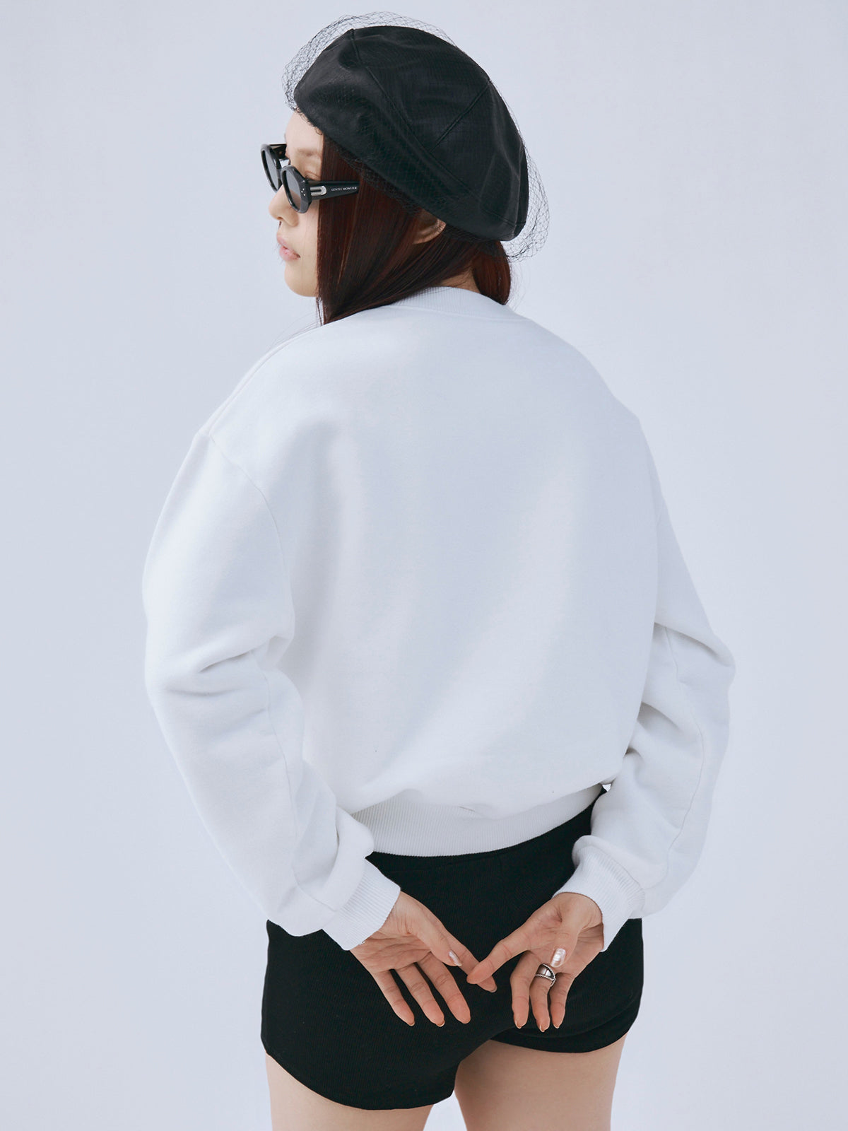 HEAVY SWEATロゴプルオーバー