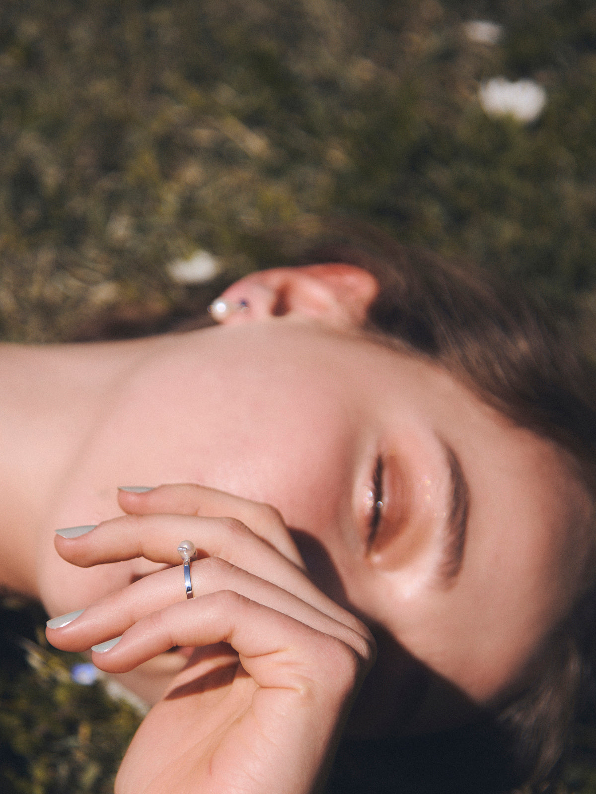 【AYUS】Akoya baropue pearl swing earrings 7.5-8mm