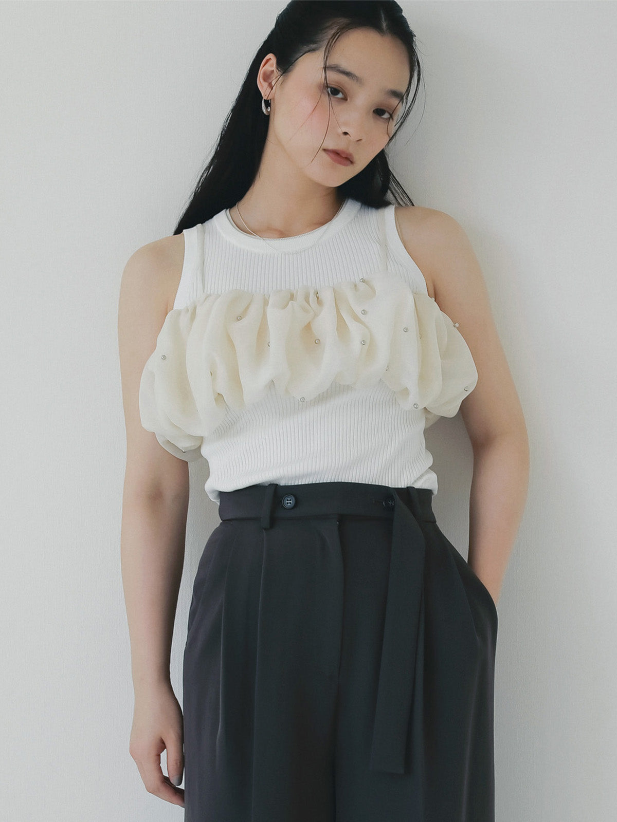 シアースタッズキャミ