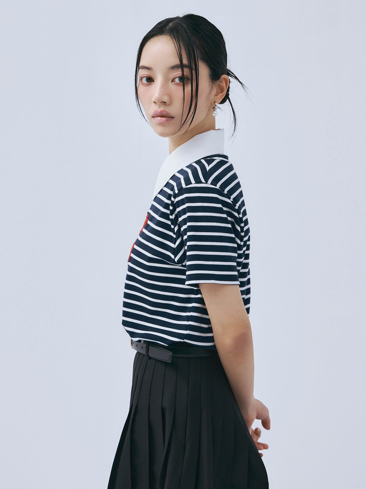 EIMY PARISボーダーTシャツ