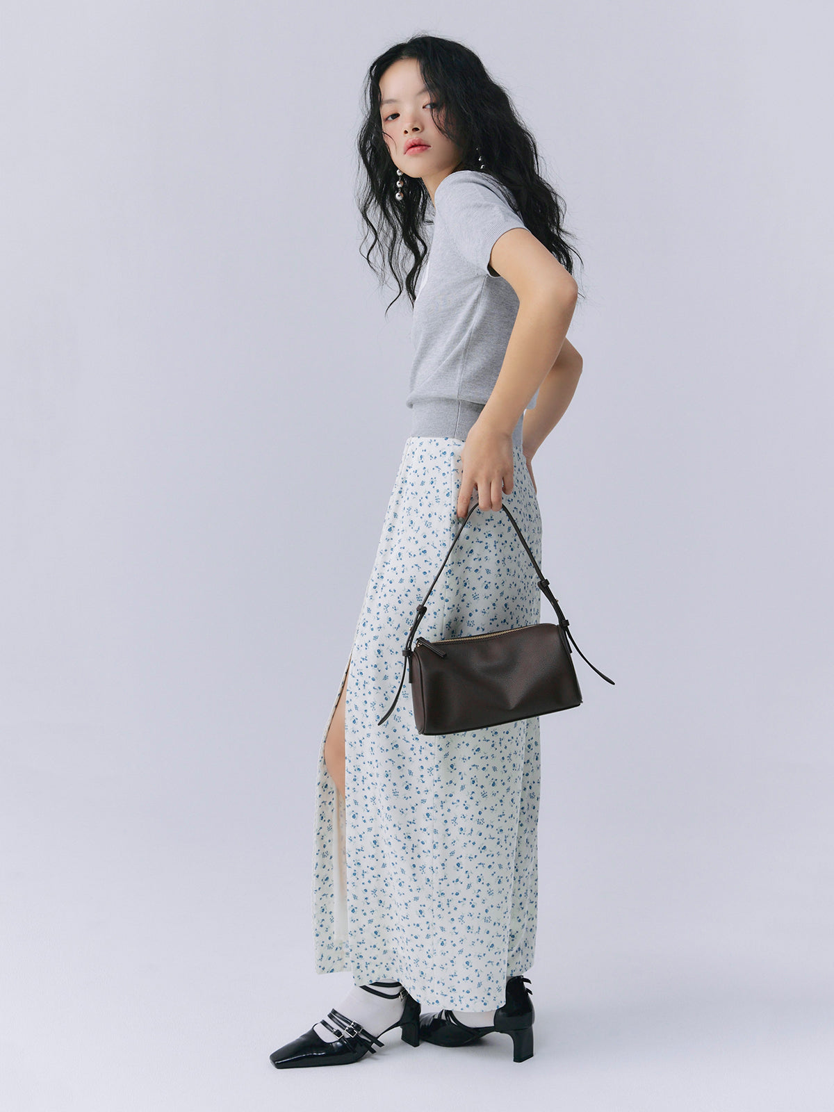 リトルフラワータイトスカート