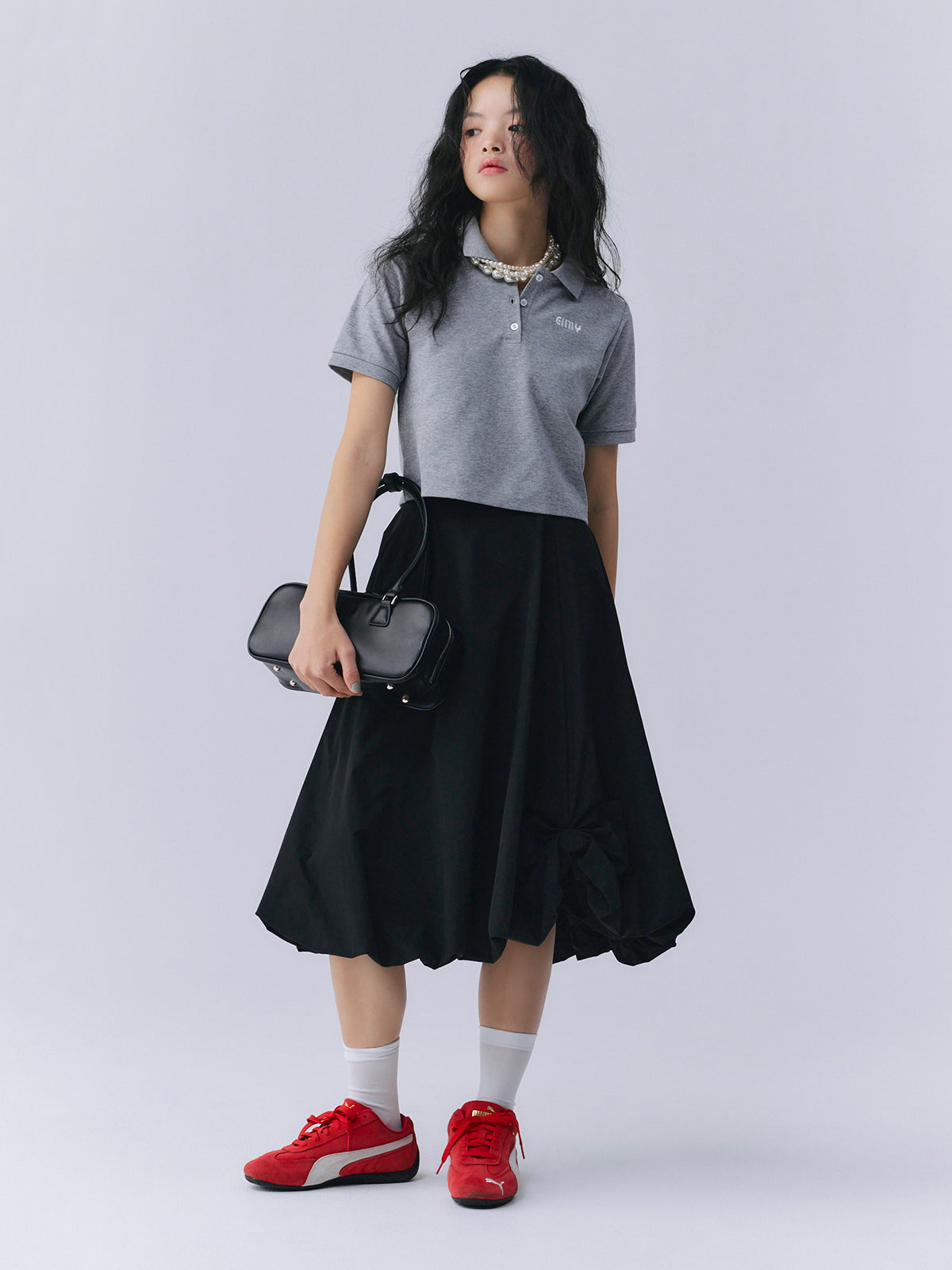 ロゴカットポロトップス