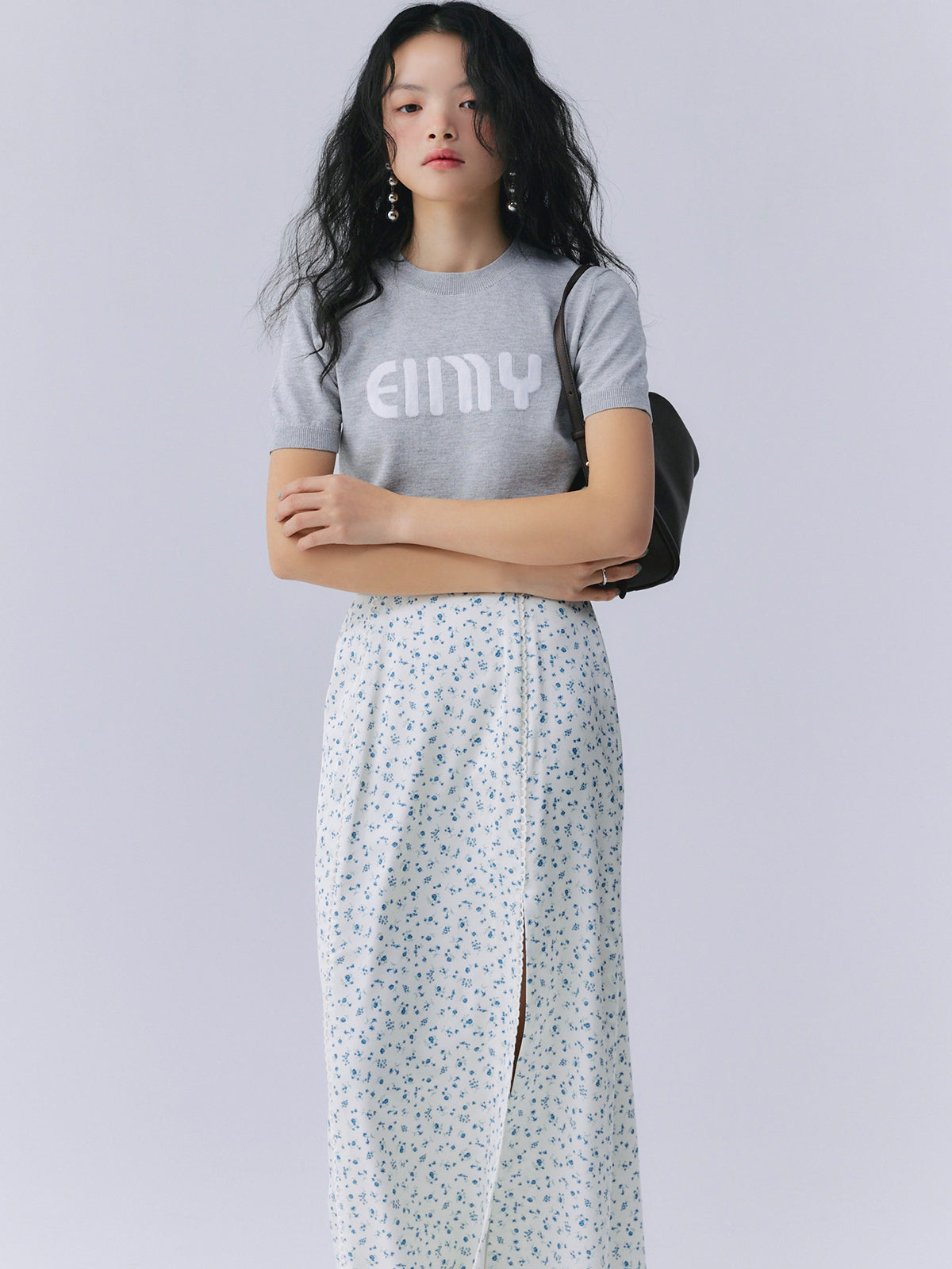 リトルフラワータイトスカート