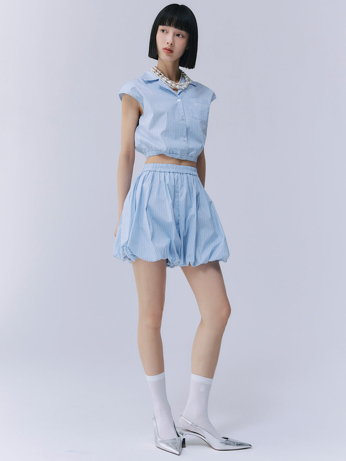 ビジュートリムシャツSET UP