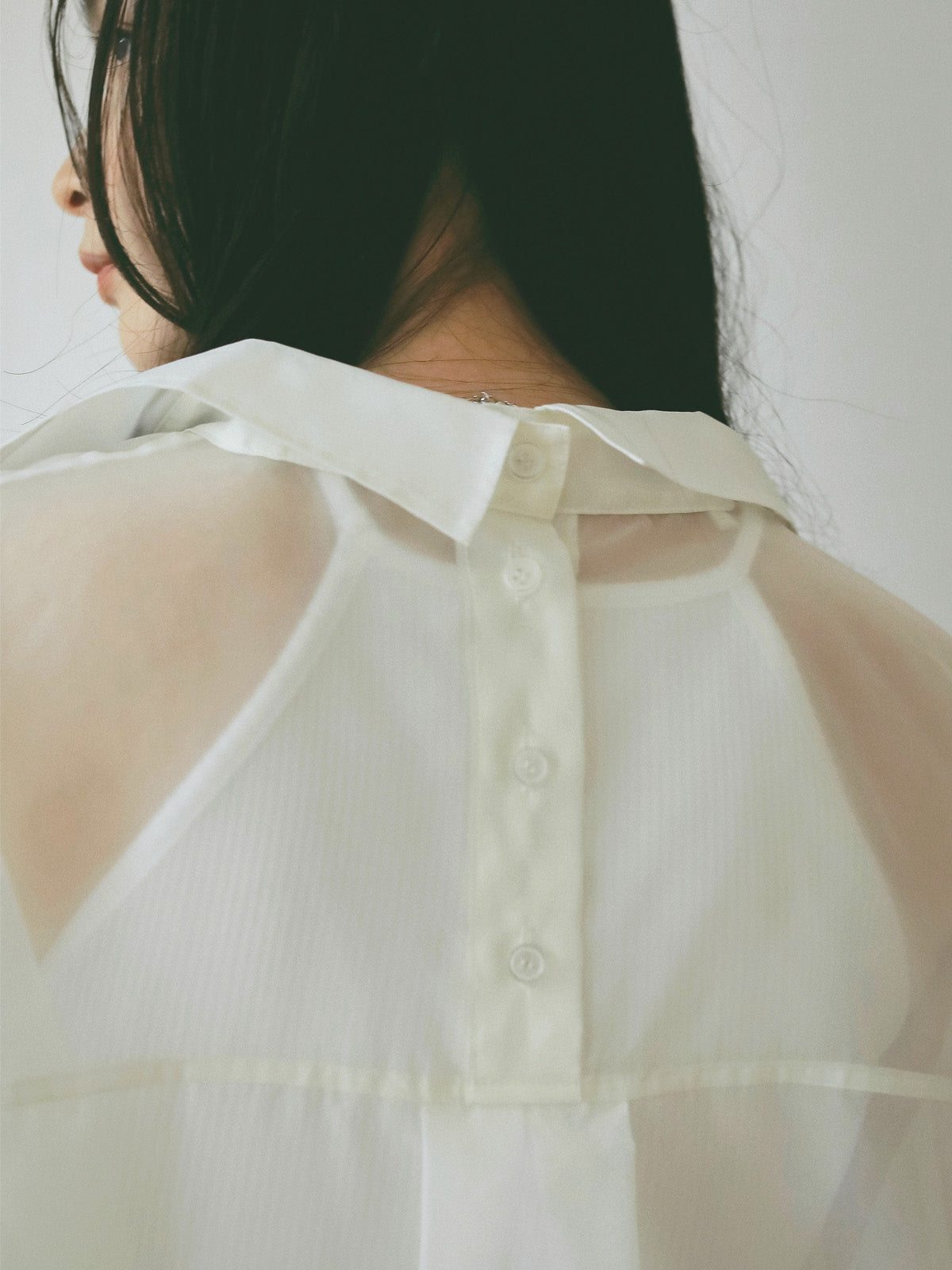 シアー2WAYシャツ