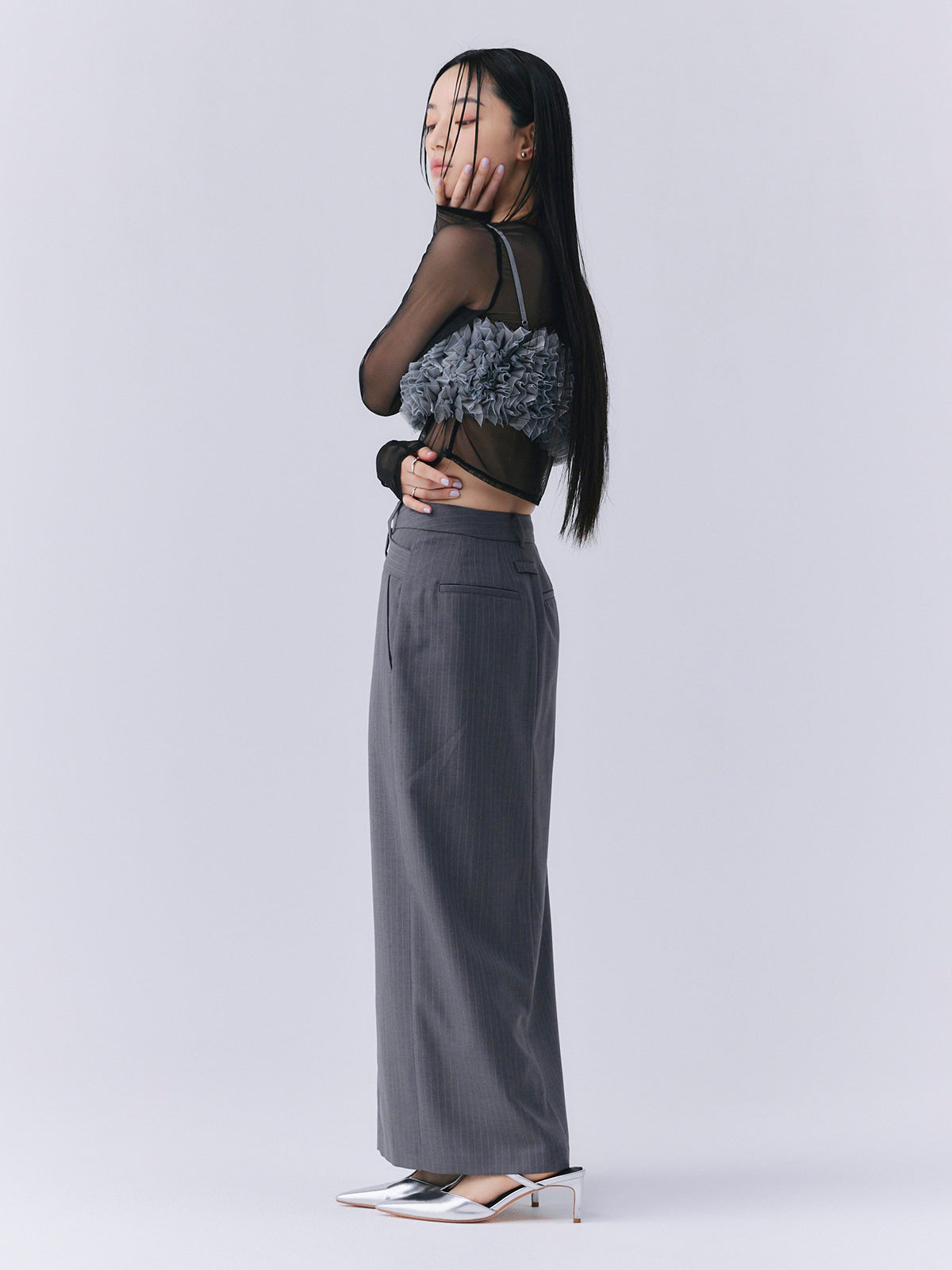 ウェストデザインスカート