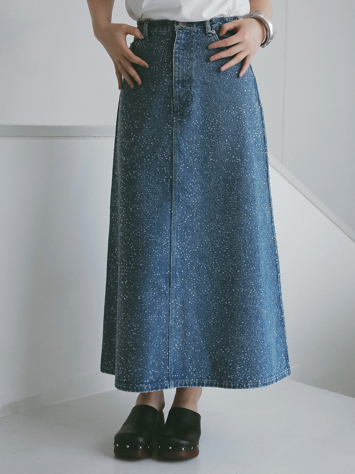 eimy デニム　スカート EIMY ISTOIRE デニムスカート ローライズデニムミニスカート