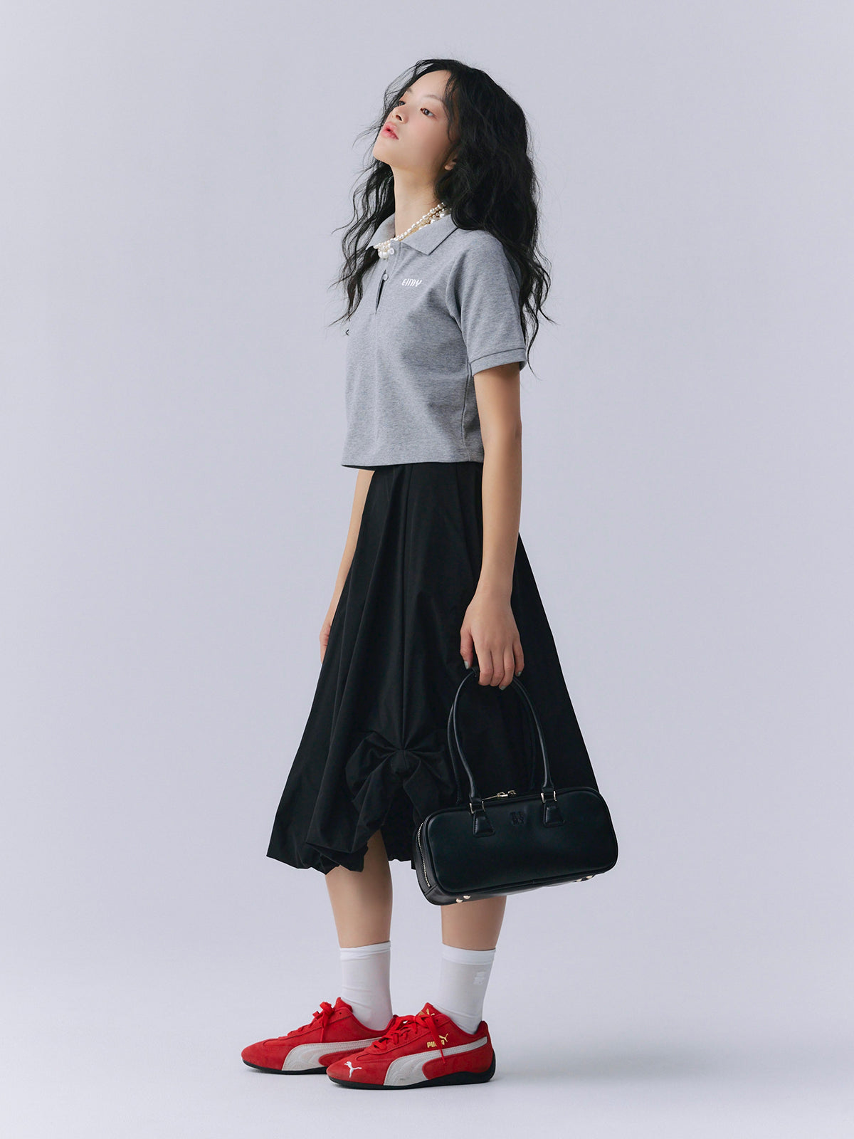 ロゴカットポロトップス