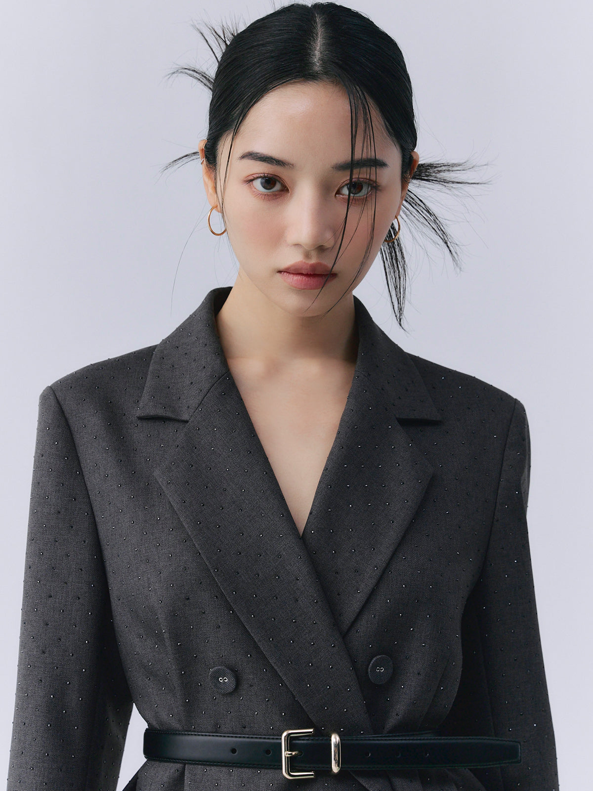 ビジュートリムテーラードジャケット