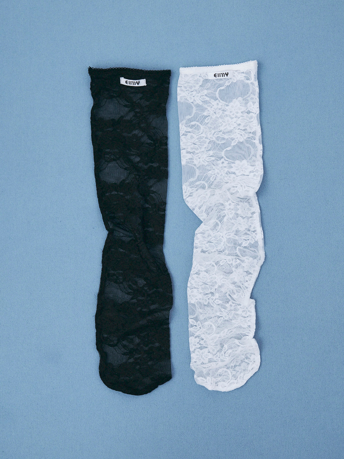 ラインレースソックス