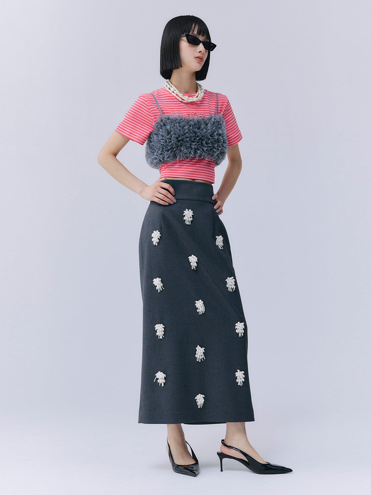 eimyボーダー Tシャツ