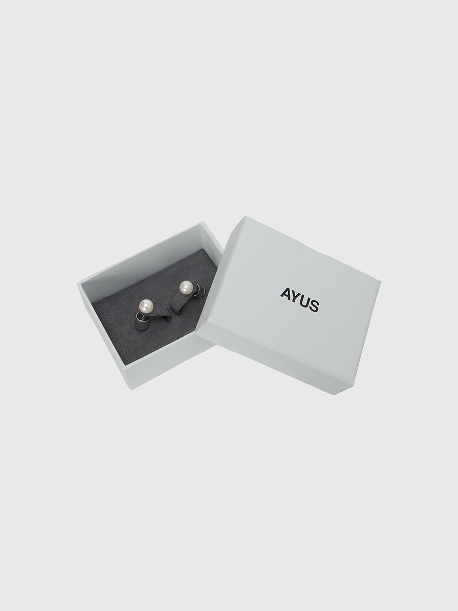 【AYUS】Akoya pearl earrings 7.5mm