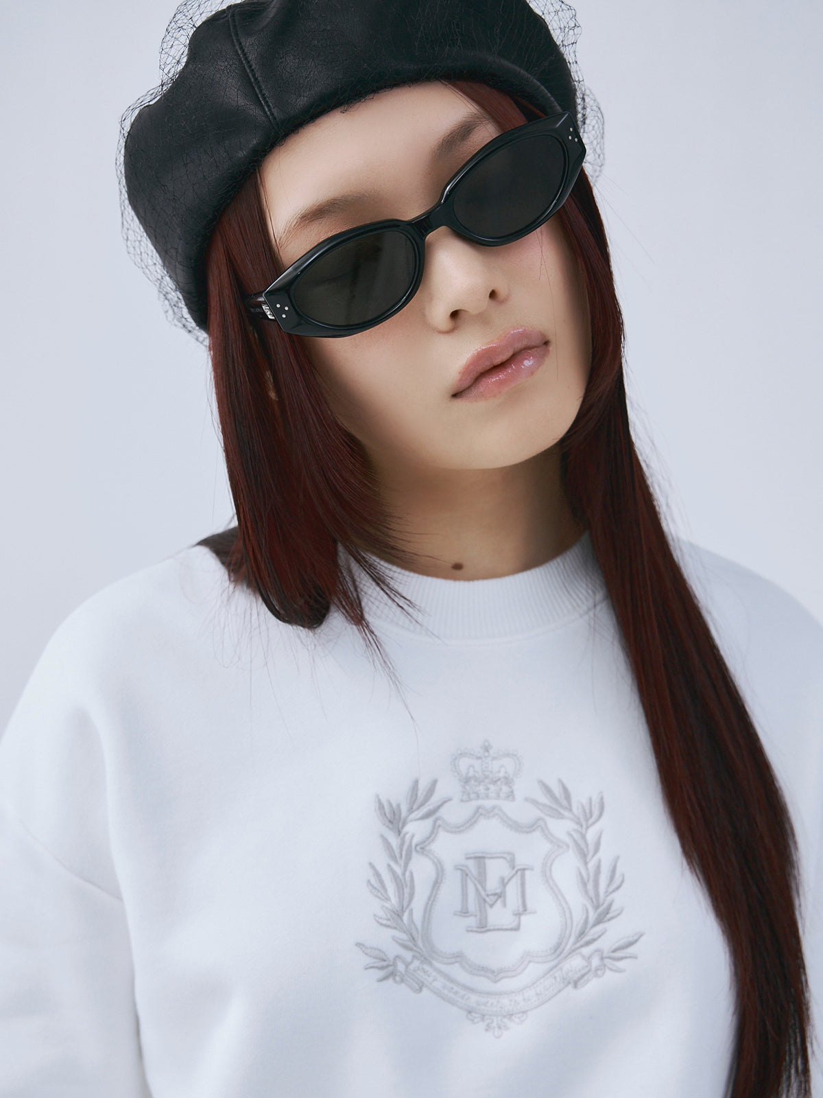 HEAVY SWEATロゴプルオーバー