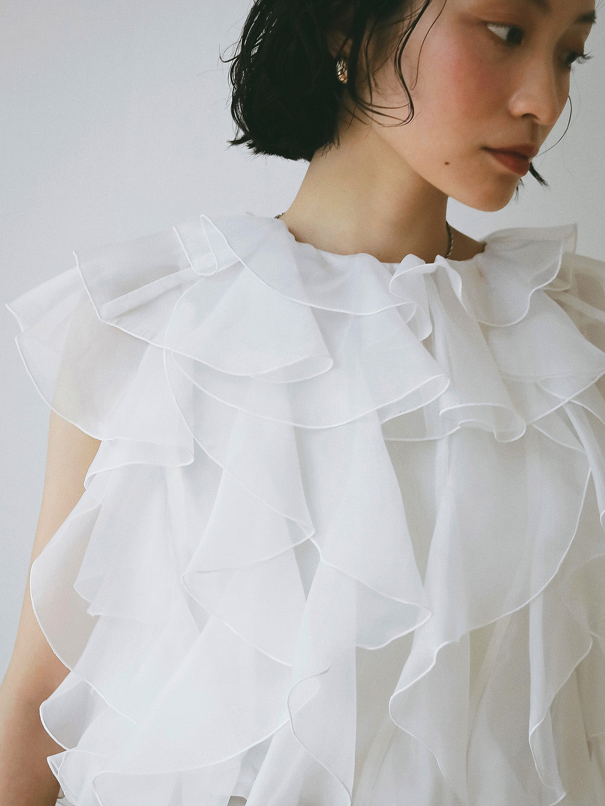 ボリュームブラウス