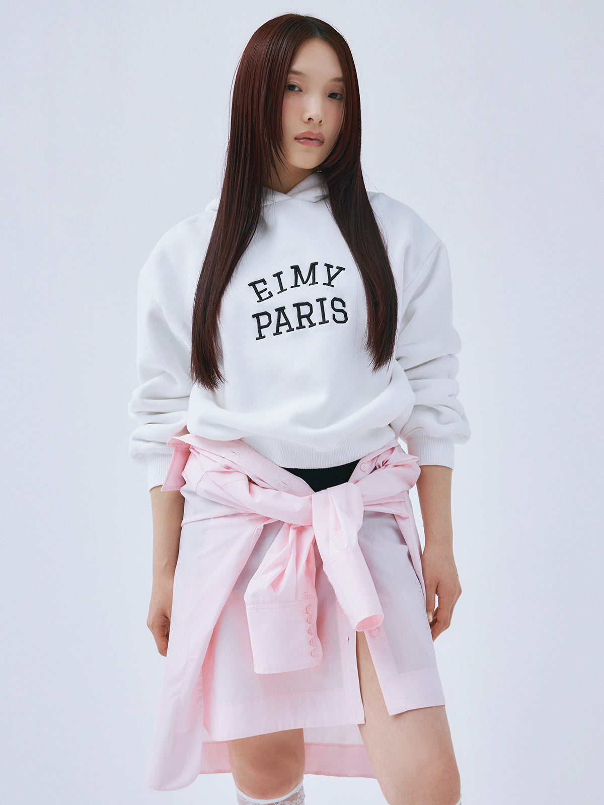 EIMY PARISロゴフーディー