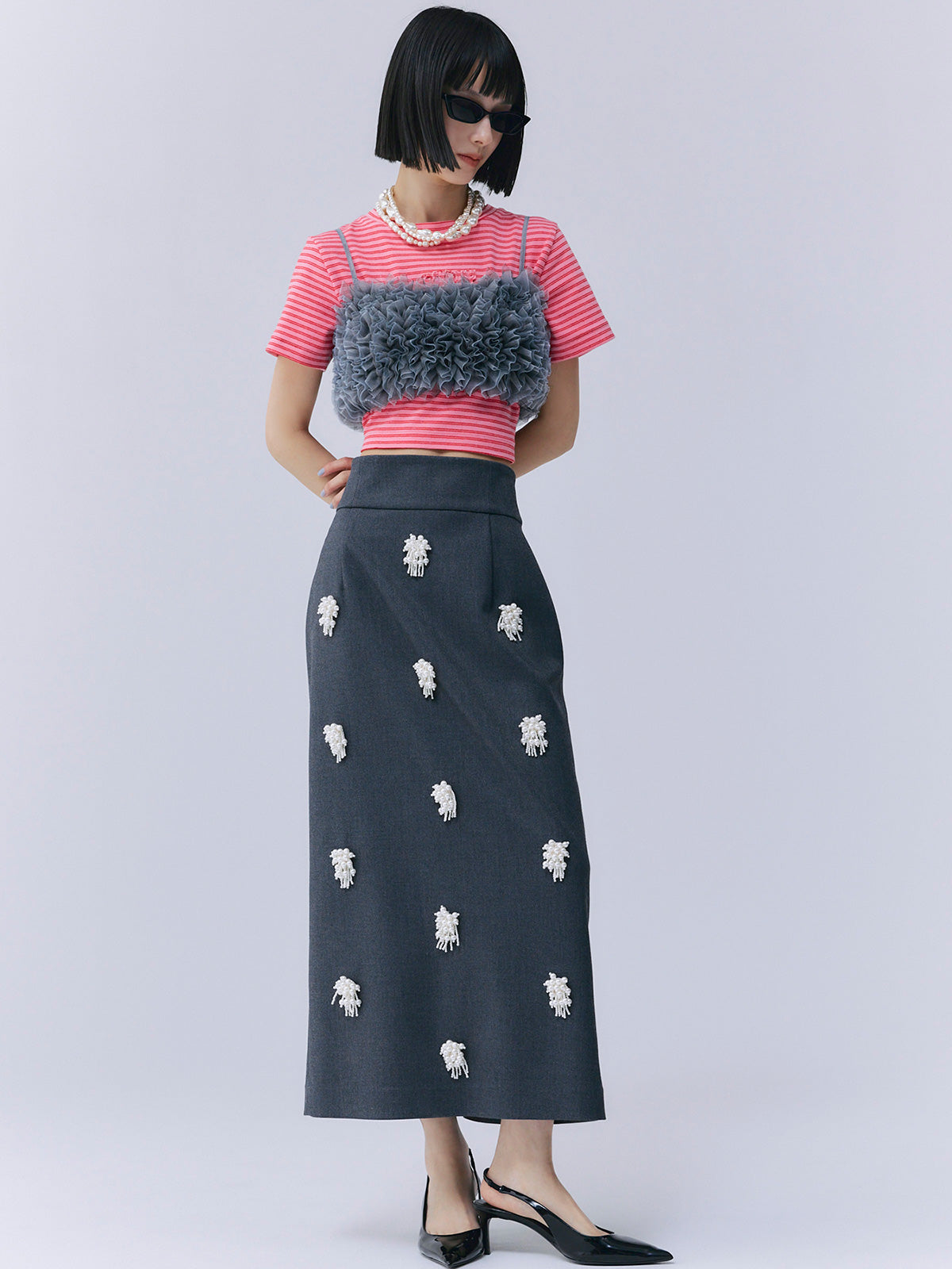 eimyボーダー Tシャツ