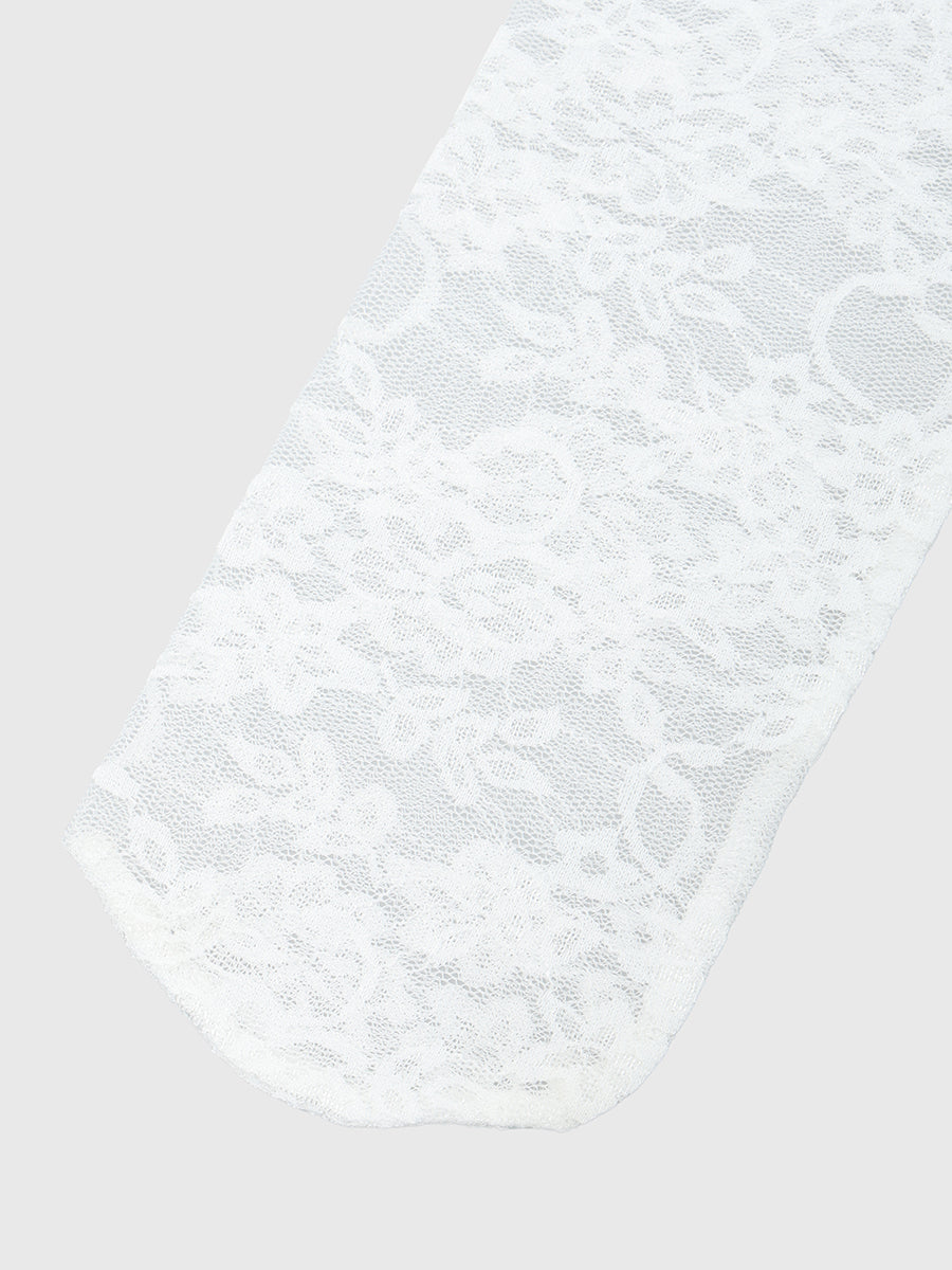 レースロングソックス