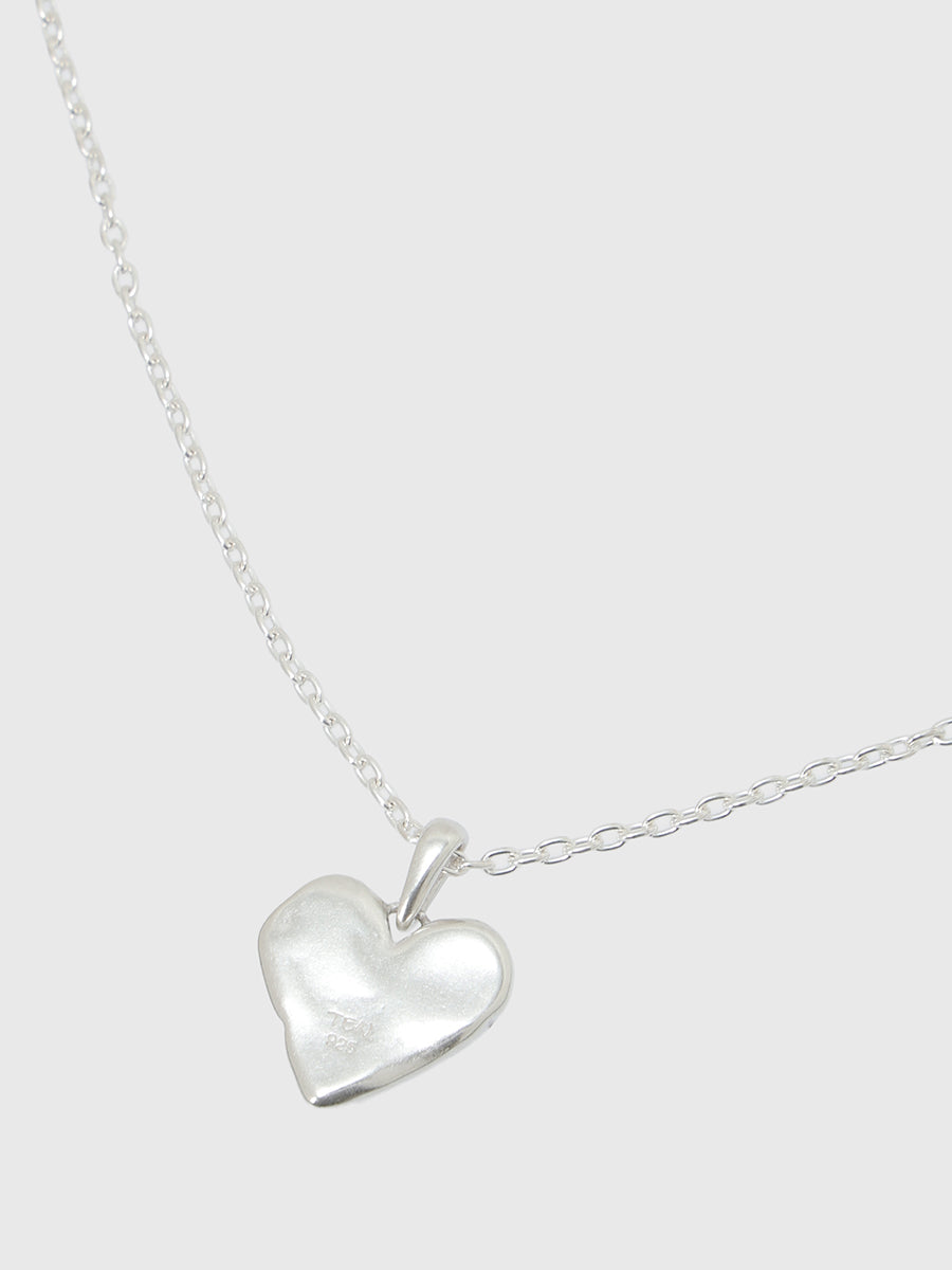 【TEN.】ハートシルフィウムネックレス SV