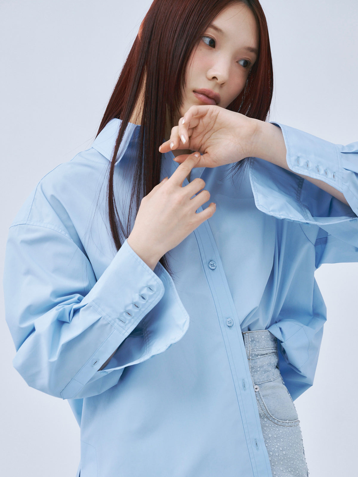 オーバーサイズシャツ