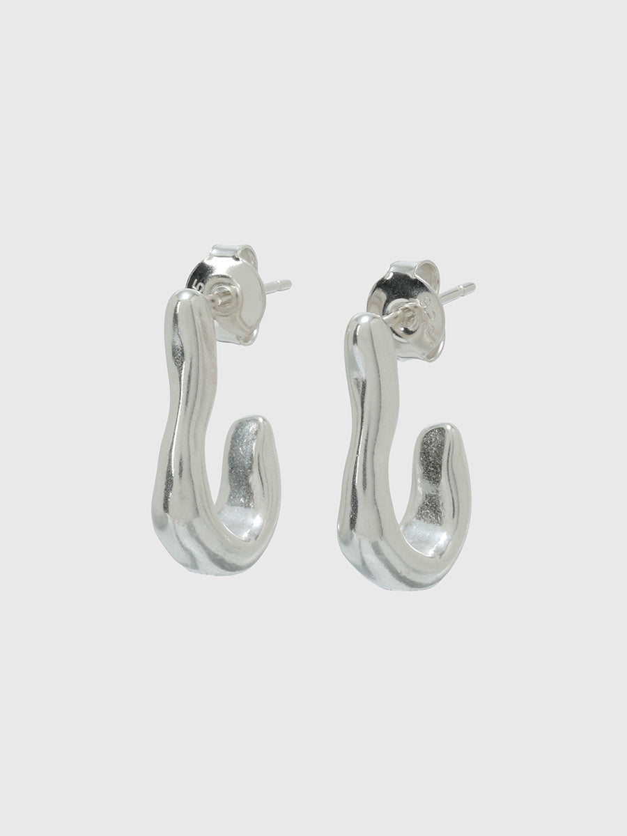 TEN.】ハートスワンピアス SV