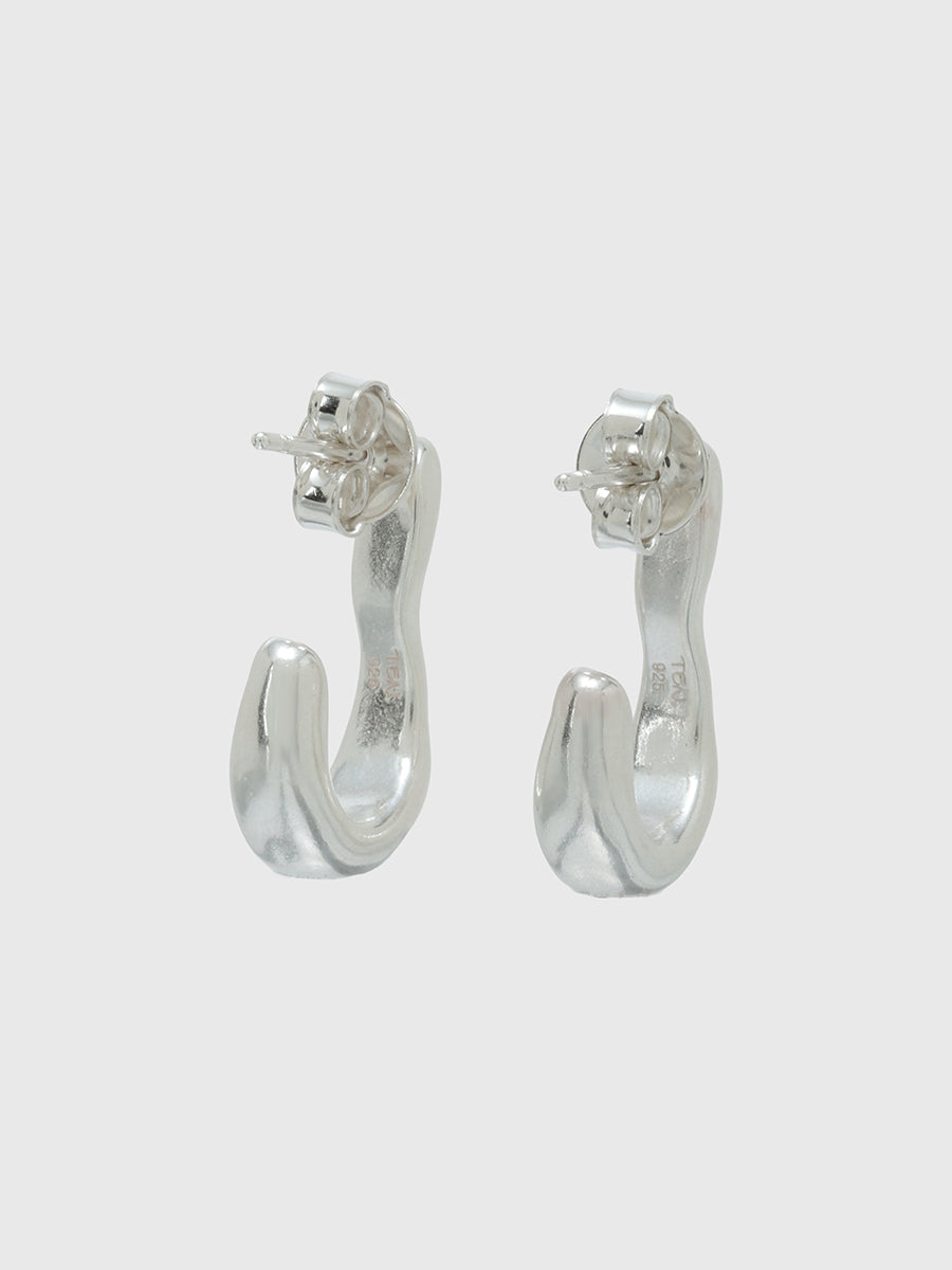 【TEN.】ハートスワンピアス SV