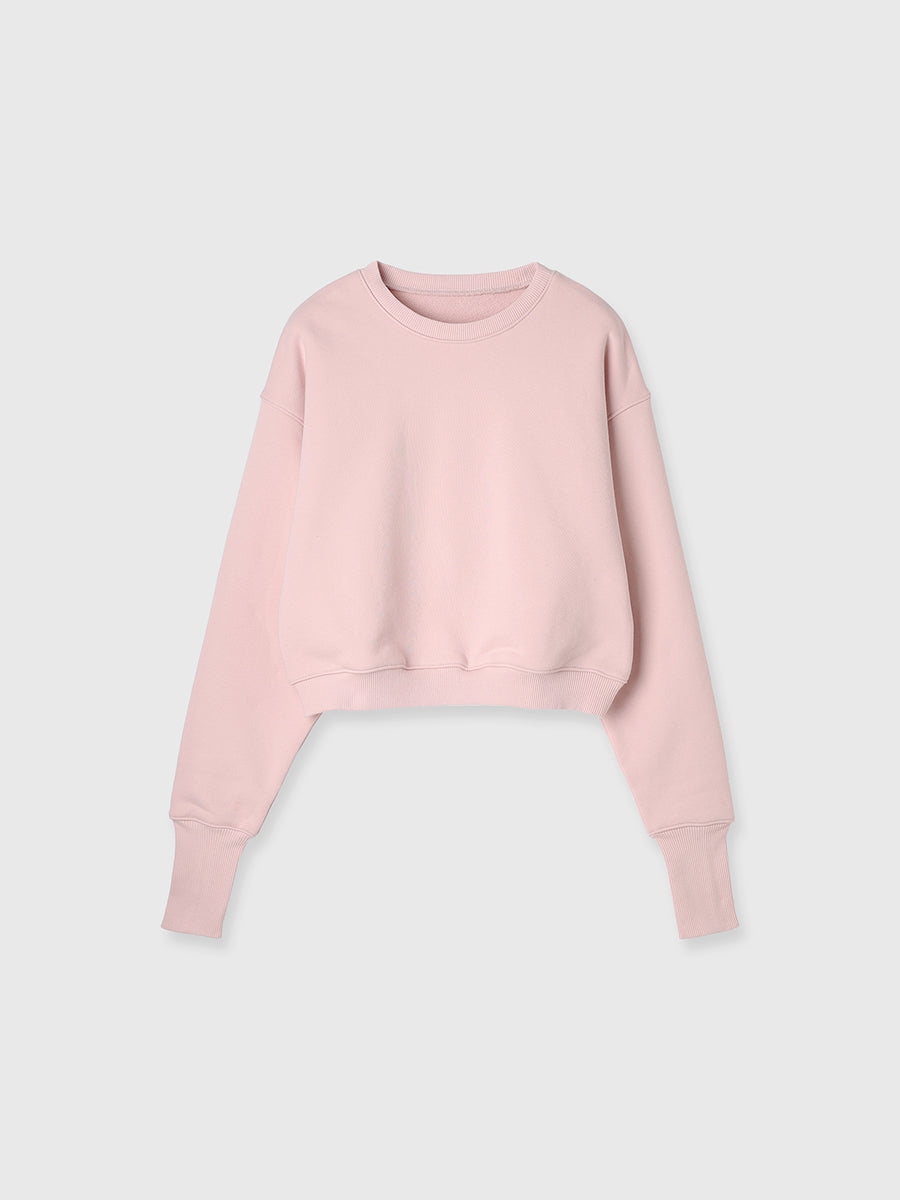 バックロゴ刺繍プルオーバー