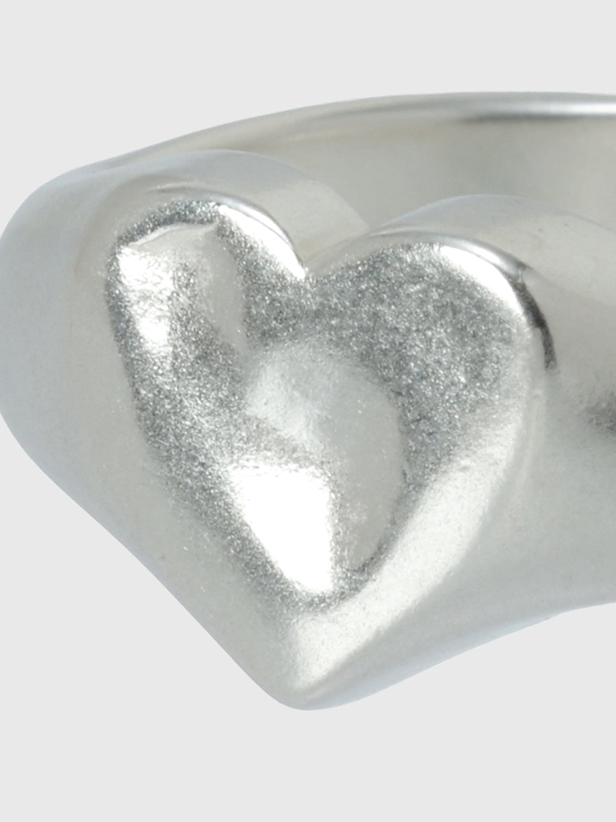 【TEN.】ハートシグネットリング SV   11号