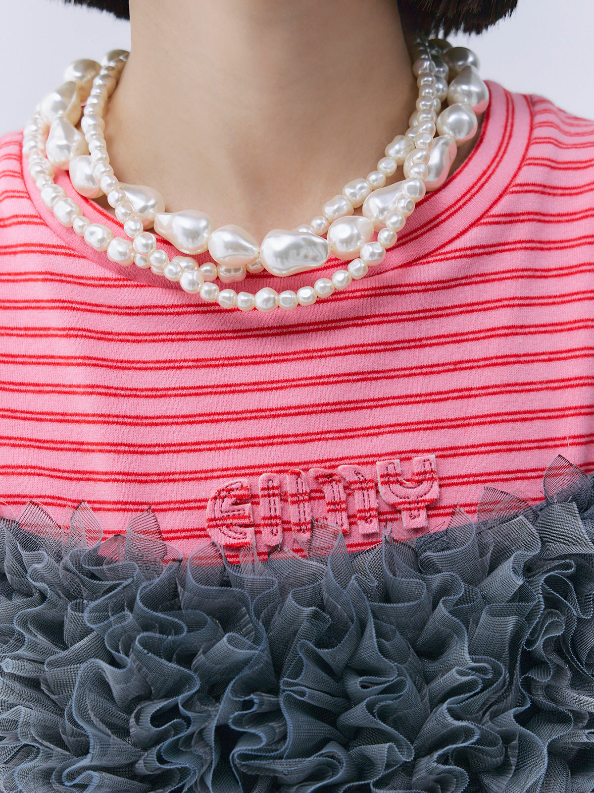 eimyボーダー Tシャツ